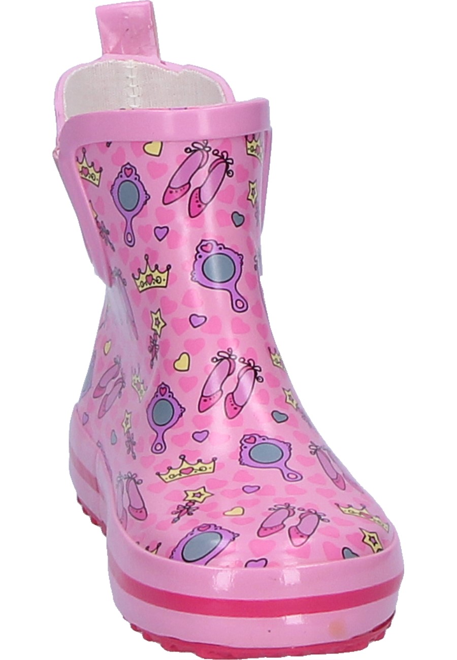 Princess pink Children’s Ankle Rubber Boots by Beck