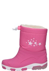 Warm lined childrens wellington boots BLINKING STARS p Warm lined childrens wellington boots BLINKING STARS p