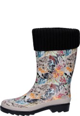 Mid-high winter wellington boot HERBST multicolour for women by Beck Mid-high winter wellington boot HERBST multicolour for women by Beck