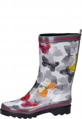 Rubber boots Schmetterling with print swatch for women of Beck Rubber boots Schmetterling with print swatch for women of Beck