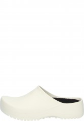 White Super-Birki clogs by Birkenstock
