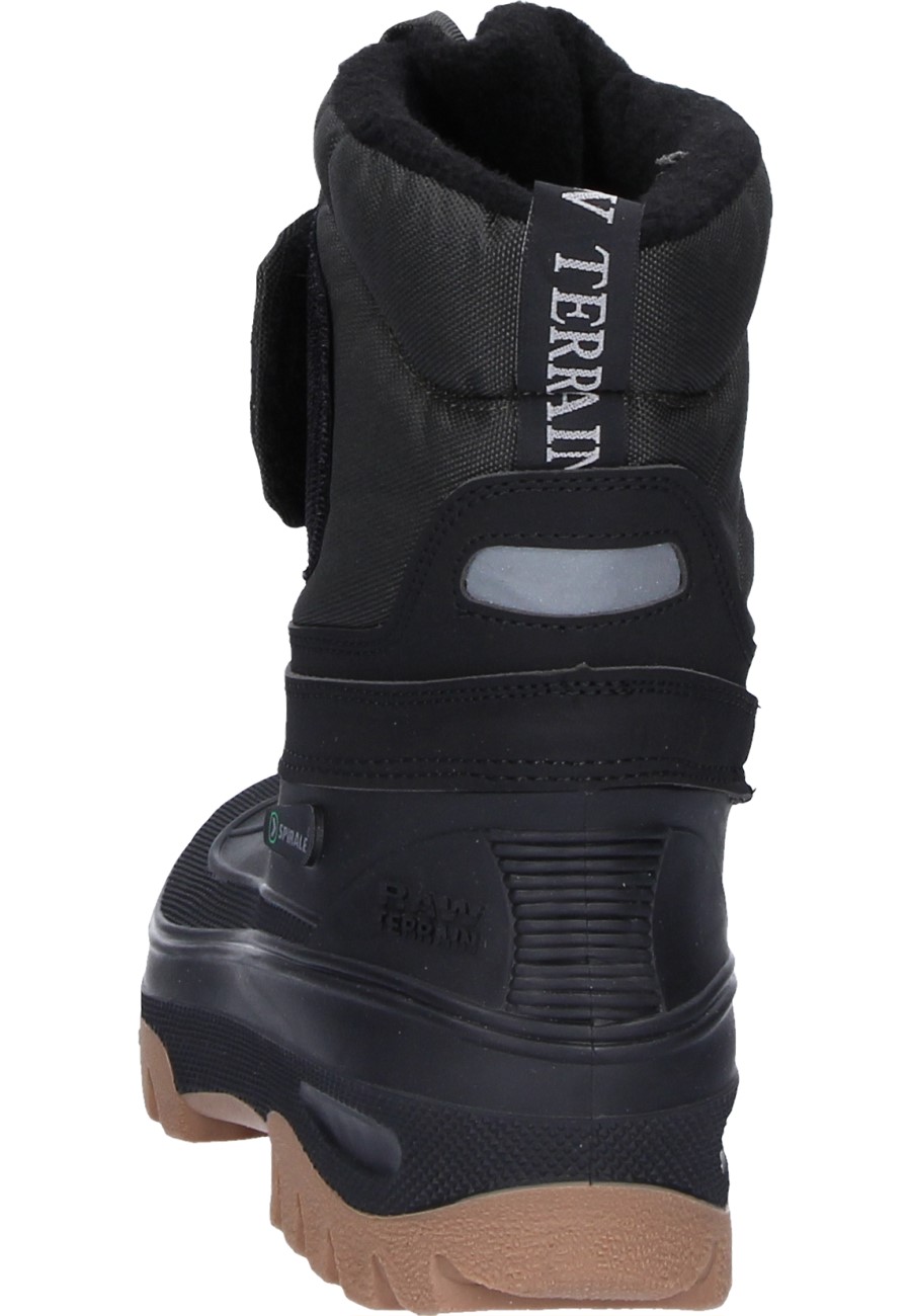 Mens waterproof on sale boots velcro fastening