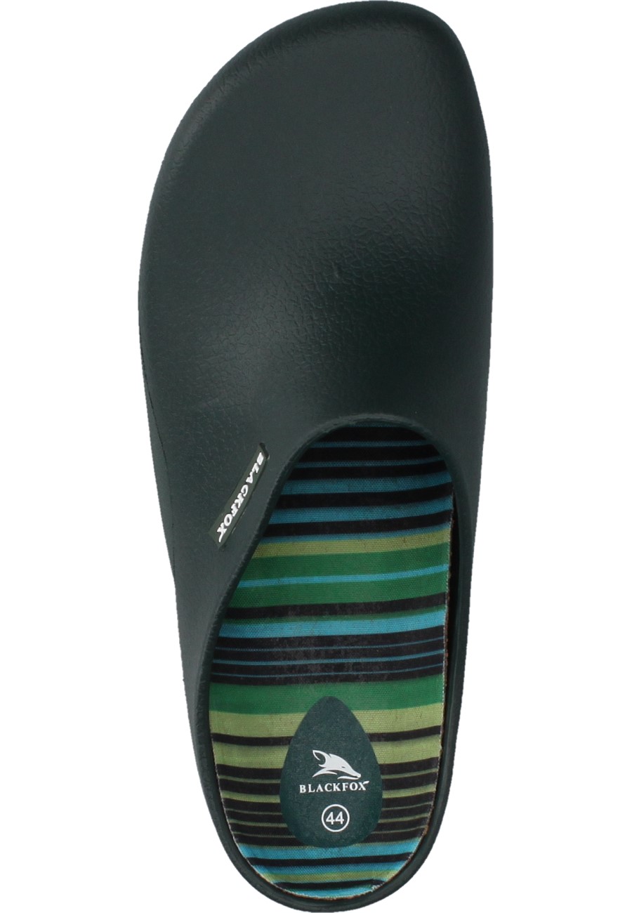 Mens Garden clog Sabot COTTAGE vert by AJS / Blackfox