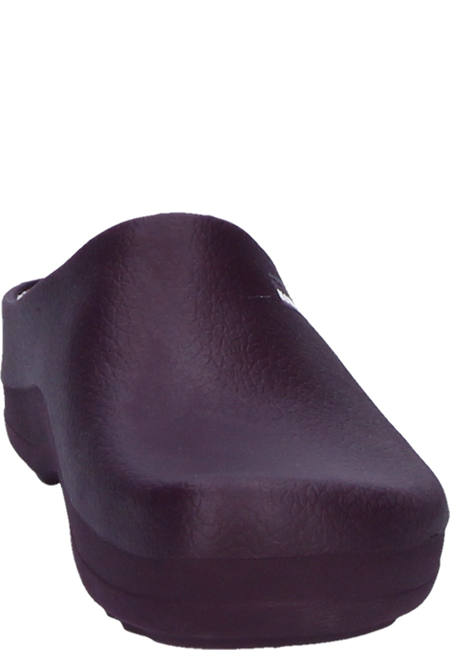 Womens Garden clog Sabot COTTAGE Violet by AJS / Blackfox