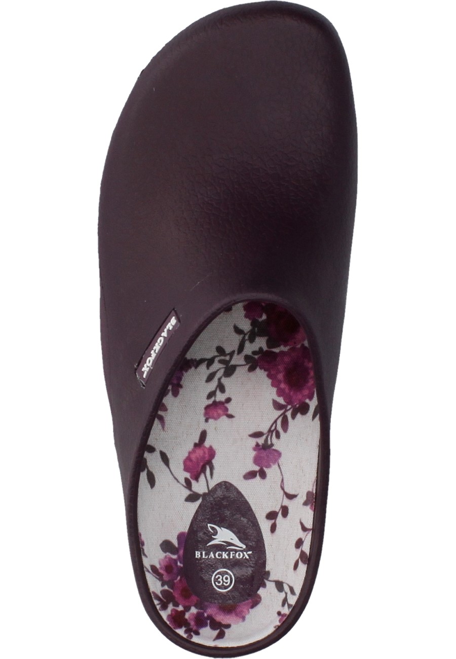 Womens Garden clog Sabot COTTAGE Violet by AJS / Blackfox