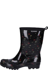 Fashionable short rubber boot MARTA black by Blackfox Fashionable short rubber boot MARTA black by Blackfox