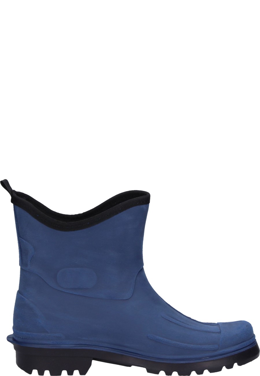 Mens' ankle rubber boots Lutz blue by Bockstiegel