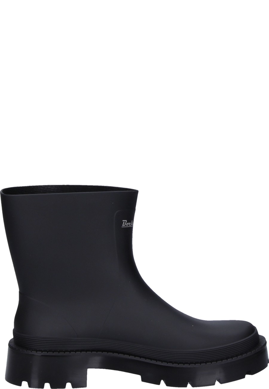 Trendy rubber ankle boots RAMONA by Bockstiegel in black for ladies