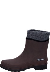 Womens rubber ankle boot NICOLE WINTER in brown by Boc Womens rubber ankle boot NICOLE WINTER in brown by Boc
