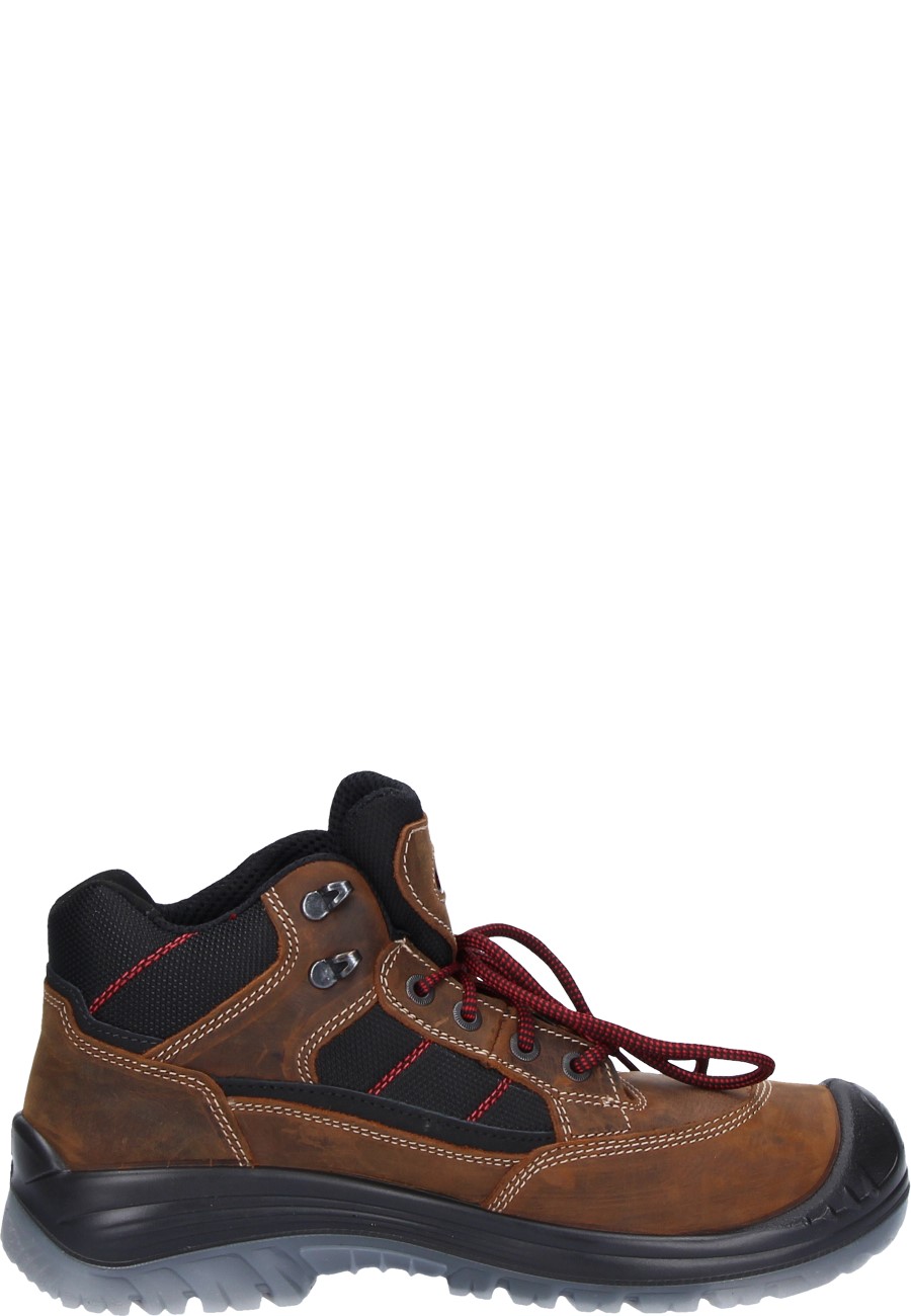 Canadian Line -Sherpa brown- High Work Shoes - a safety shoe to EN ISO  20345:201
