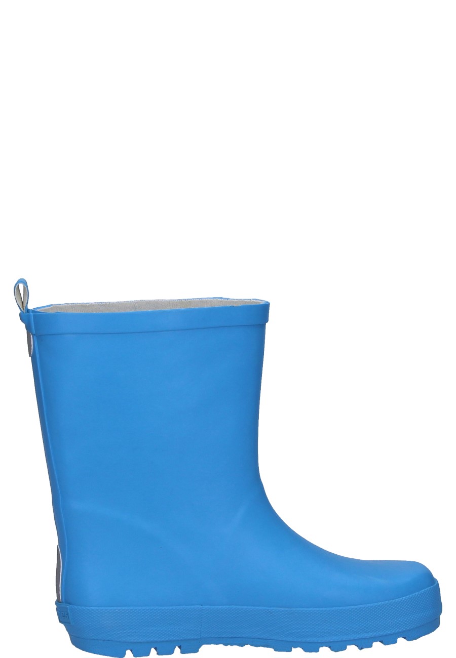 Colourful ladies and children's wellington boots ADVENTURE light blue