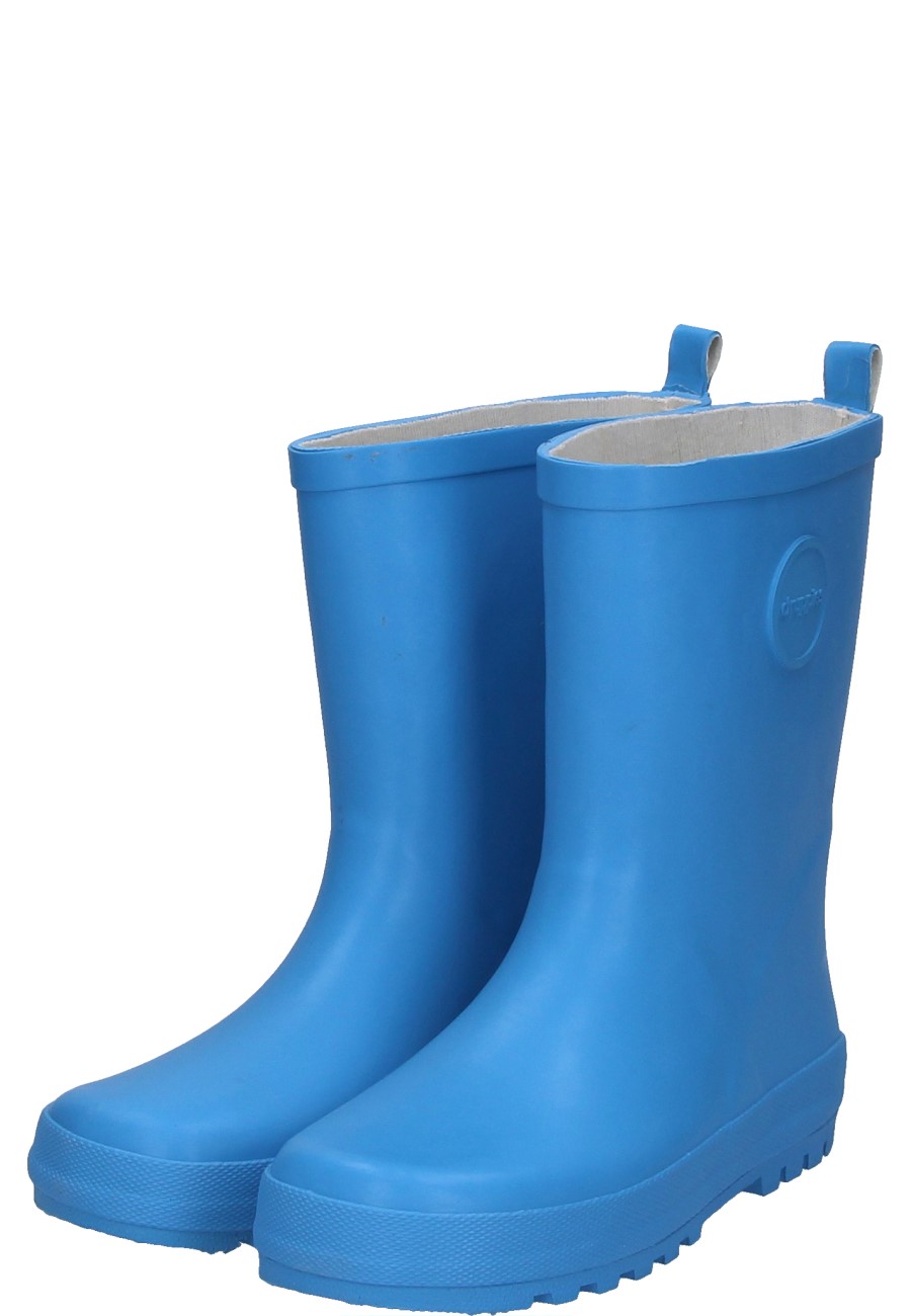 Colourful ladies and children's wellington boots ADVENTURE light blue