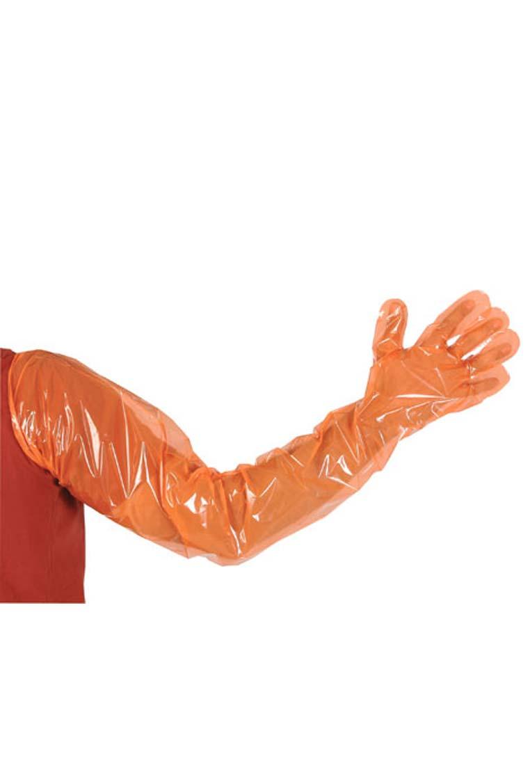 Disposable Gloves VETbasic, the 90 cm long gloves for farm supplies