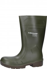 PUROFORT Multi Grip Safety green Wellington boots by Dunlop PUROFORT Multi Grip Safety green Wellington boots by Dunlop