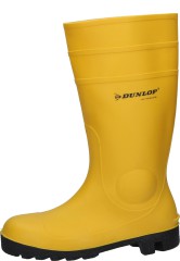 Dunlop -Protomastor Full Safety yellow- Wellington boots - with steel toe cap and midsole Dunlop -Protomastor Full Safety yellow- Wellington boots - with steel toe cap and midsole