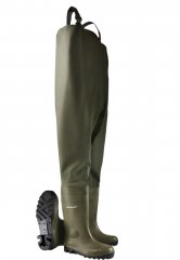 Dunlop Protomastor Chest Wader with steel toe cap and midsole to EN 345 S5 Dunlop Protomastor Chest Wader with steel toe cap and midsole to EN 345 S5