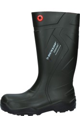 Dunlop Purofort+ Wellington boots in olive - without safety features Dunlop Purofort+ Wellington boots in olive - without safety features