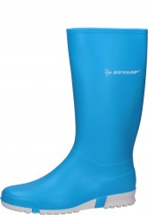 Sport light blue wellington boots for leisure time by Dunlop