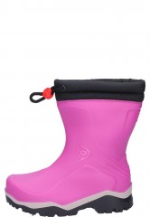 Blizzard Kids pink Winter Wellington boots by Dunlop Blizzard Kids pink Winter Wellington boots by Dunlop