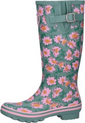 Daisies high womens rubber boots from Evercreatures