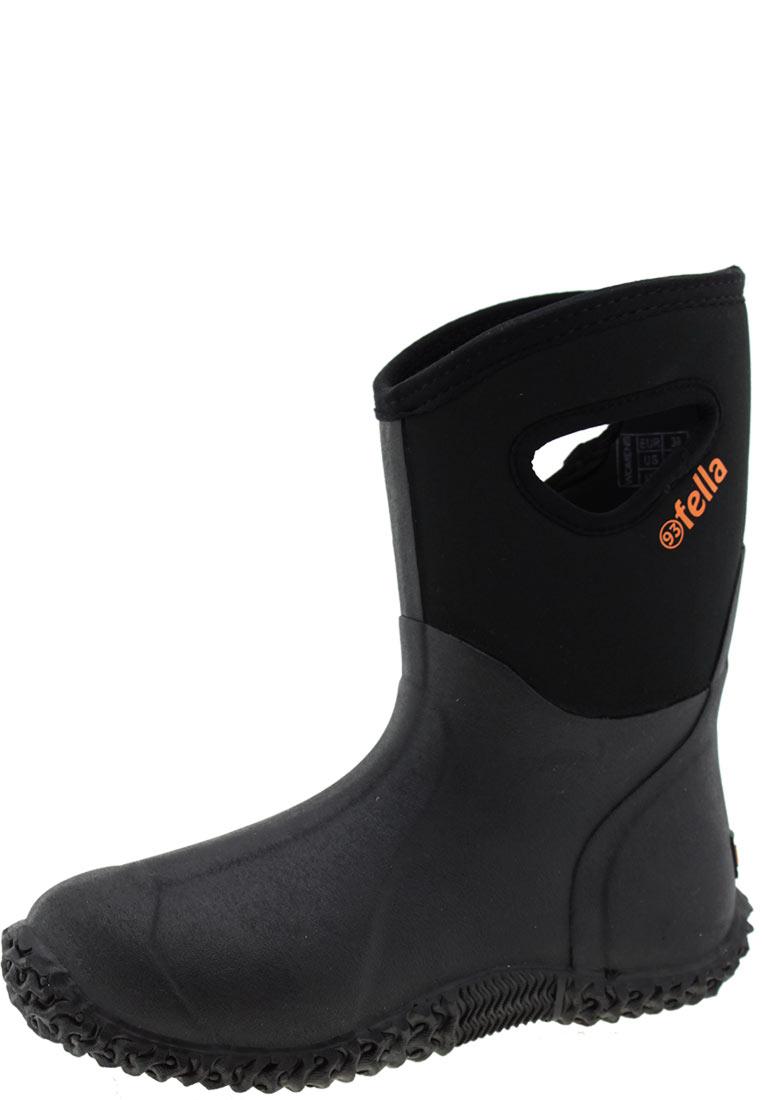 ladies rubber sole boots