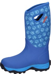 Womens rubber boots JEANNIE HIGH BLUE by Fella 