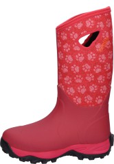 Womens rubber boot JEANNIE HIGH Raspberry red by Fella