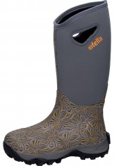 Womens rubber boots Finni Ochery Mix of the company Fella