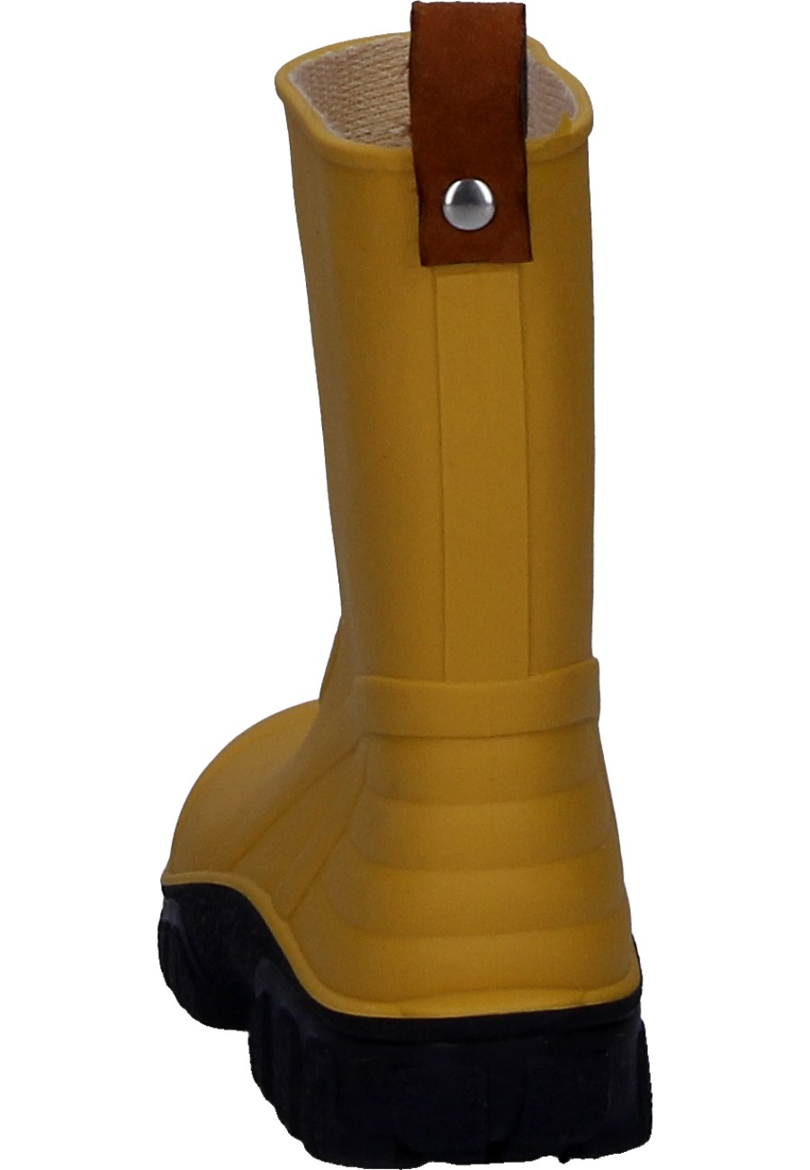 Yellow rubber boots for children by Gevavi robust, comfortable