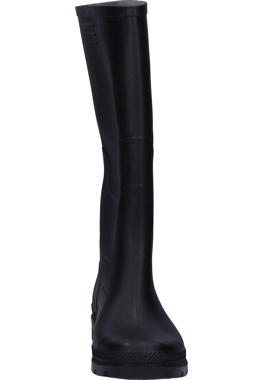 Gevavi high wellington boots for men AGRARISCH in black