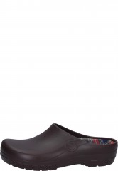Gardy Garden shoe GARDY BROWN open | PU shoe with exchangeable cork footbed
