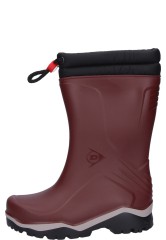 Dunlop winter children's rubber boots BLIZZARD KIDS burgundy 