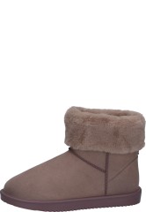 Gevavi short winter wellington boot for women NEVA 07 beige