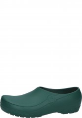 Lightweight clog PU with cork footbed | Gardy Clog green closed by Gardy / Gevavi Lightweight clog PU with cork footbed | Gardy Clog green closed by Gardy / Gevavi