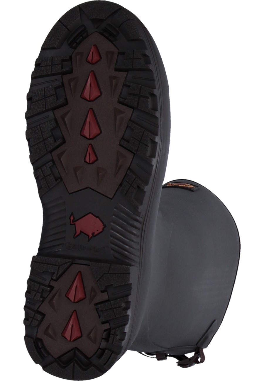 Hiking and Hunting Rubber Boots PHEASANT GAME 18 5 MM dark brown by