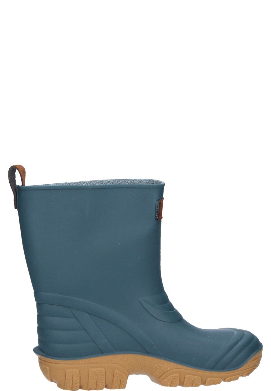 Green rubber boots for children by Gevavi robust, comfortable