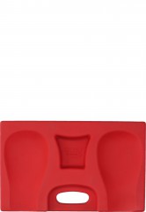Genu knee cushion in red from Gevavi Genu knee cushion in red from Gevavi