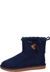 Trendy winter short rubber boots NEVA 04 blue for women Trendy winter short rubber boots NEVA 04 blue for women