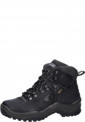 Grisport Black Lace-Up Trekking Boots - made from oiled leather, with Gritex Membrane, water repellent