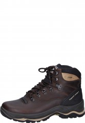 Grisport Brown Ankle-High Oiled Leather Trekking Shoe with Vibram Sole and Gritex