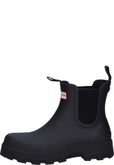 Hunter rubber ankle boot ELEMENTS ELASTIC CHELSEA BOOT black 