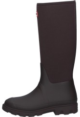 Hunter rubber boot DOWNPOUR NEOPRENE LEG brown 