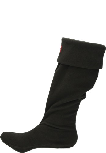 Joules black sales downton fleece welly
