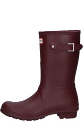 Hunter Women's Short Rain Boot ORIGINAL SHORT bordeaux 