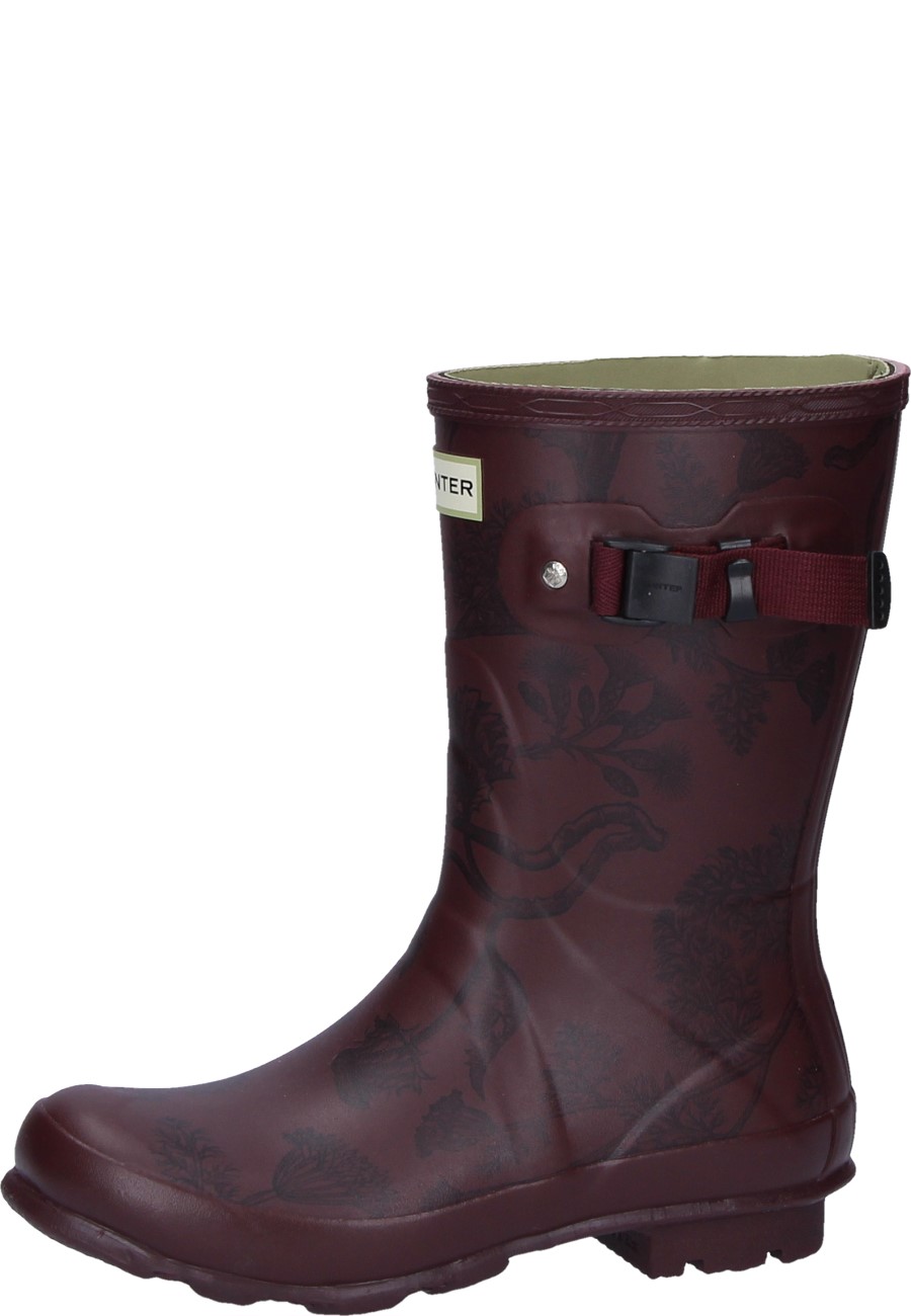 hunter norris printed chelsea boot