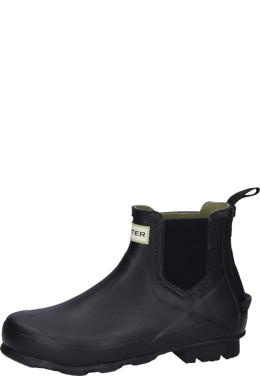 black ankle hunter wellies