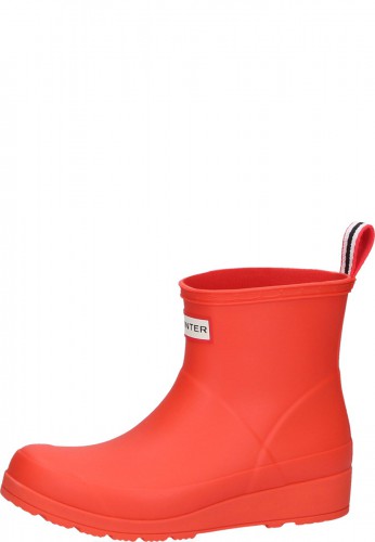 orange hunter boots