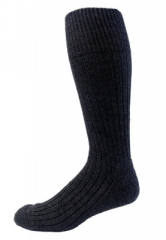 Health Socks in grey by NORDPOL - Wool/Polyester blend