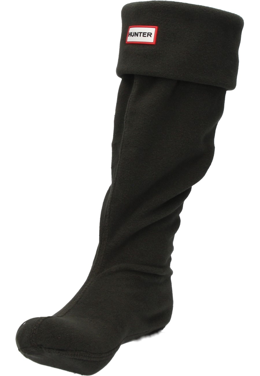 Warming rubber boot sock RECYCLED FLEECE TALL BOOT SOCK dark olive by ...