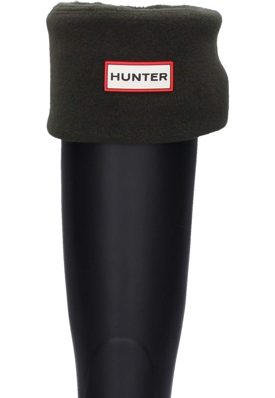 Warming rubber boot sock RECYCLED FLEECE TALL BOOT SOCK dark olive by